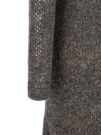 Brunello Cucinelli Gray Nylon Casual Dress