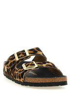 Birkenstock Brown Calfskin Slides