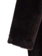 BLANCHA Brown Lamb Fur Coat