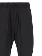 Thom Krom Black Polyamide Athletic Pants