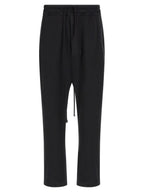 Thom Krom Black Cotton Casual Pants