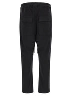 Thom Krom Black Cotton Casual Pants