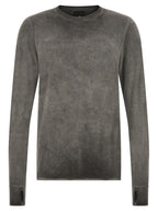 Thom Krom Gray Viscose T-Shirt