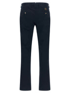 Incotex Blue Cotton Casual Pants