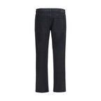 Saint Laurent Black Cotton Slim Fit Jeans