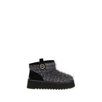 PINKO Black Fabric Ankle Boots