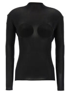Jean Paul Gaultier Black Viscose Cardigan