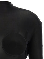 Jean Paul Gaultier Black Viscose Cardigan