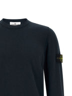 Stone Island Blue Cotton Cardigan