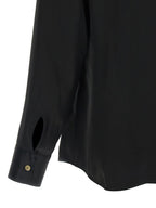 Khaite Black Acetate Blouse