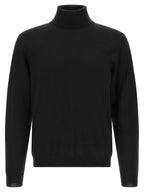 ZANONE Black Virgin Wool Cardigan