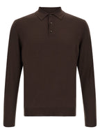 ZANONE Brown Virgin Wool Cardigan