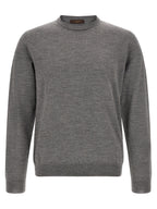 ZANONE Gray Virgin Wool Cardigan