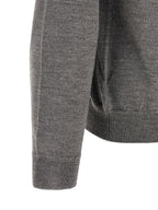 ZANONE Gray Virgin Wool Cardigan
