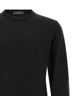 ZANONE Black Virgin Wool Cardigan