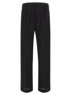 Rick Owens Black Cotton Relaxed Fit Jeans