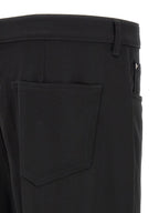 Rick Owens Black Cotton Relaxed Fit Jeans