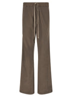 DRKSHDW Gray Cotton Flared Pants