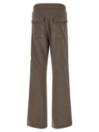 DRKSHDW Gray Cotton Flared Pants