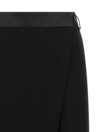 Alberto Biani Black Triacetate Dress Pants