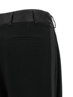 Alberto Biani Black Triacetate Dress Pants