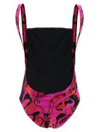 Emilio Pucci Fuchsia Polyamide One-Piece Swimsuit