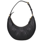 Valentino Garavani Black Leather Shoulder Bag