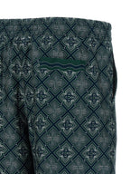 Casablanca Multicolor Silk Bermuda Shorts