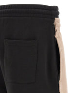 Off-White Multicolor Cotton Bermuda Shorts