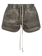 DRKSHDW Gray Cotton Bermuda Shorts