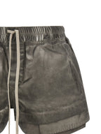DRKSHDW Gray Cotton Bermuda Shorts