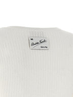 Elisabetta Franchi White Viscose Short Dress