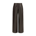 Arma Brown Leather Pants