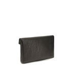 Saint Laurent Black Lamb Ovis Aries Aries Wallet