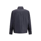 Moncler Blue Polyamide Shell Jacket