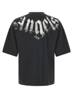 Palm Angels Black Cotton T-Shirt