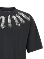 Palm Angels Black Cotton T-Shirt