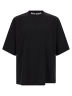 Palm Angels Black Cotton T-Shirt