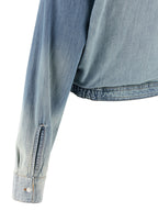R13 Blue Cotton Blouse
