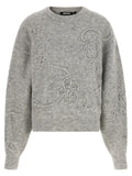 ROTATE BIRGER CHRISTENSEN Gray Wool Cardigan