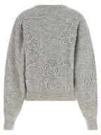 ROTATE BIRGER CHRISTENSEN Gray Wool Cardigan