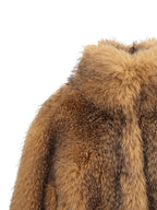 ROTATE BIRGER CHRISTENSEN Beige Polyester Coat