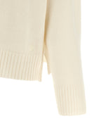 Loulou De Saison White Cashmere Cardigan