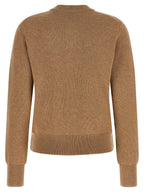 Ami Paris Beige Wool Cardigan
