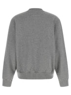 MM6 Maison Margiela Gray Cotton Sweatshirt