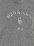 MM6 Maison Margiela Gray Cotton Sweatshirt