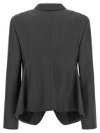 Jil Sander Gray Wool Blazer