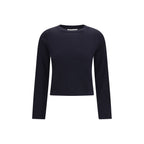 Extreme Cashmere Blue Cotton Long Sleeve T-Shirt