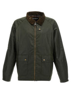 Barbour Bicolor Cotton Full-Length Jacket