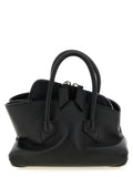 The Attico Black Bovine Leather Handbag